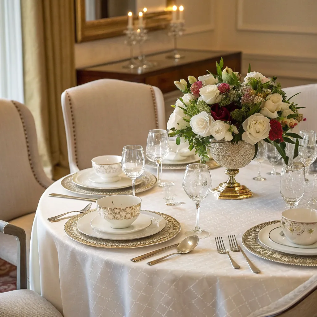 Elegant Dining Table Set