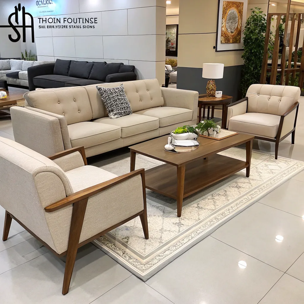 Stylish modern furniture promotion